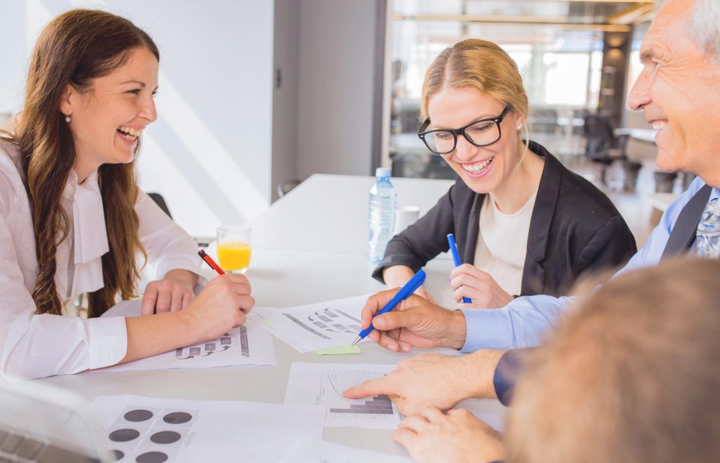Reunión de planificación estratégica empresarial